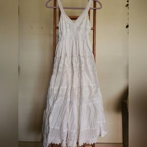 Magic tiered cottagecore maxi dress